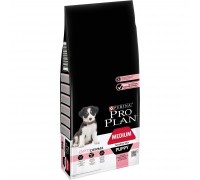 Purina Pro Plan Medium Puppy Sensitive Skin Optiderma Salmone e riso da kg 12